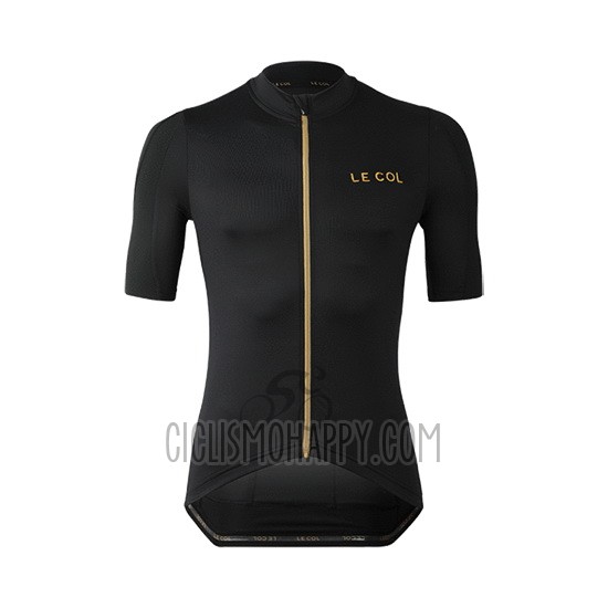 Lecol Cycling Jersey Bib Short 2019 Men Short Sleeve Black